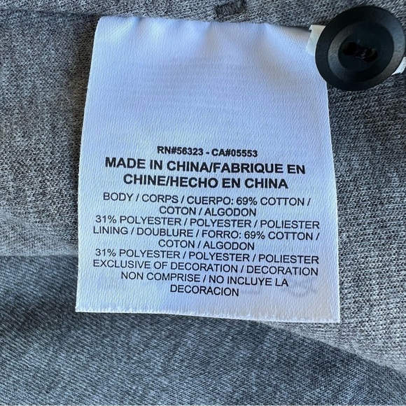 Nike Tech Fleece Gray Cape Hoodie Small Asymmetrical Zipper Waist Cinch - Picture 13 of 16